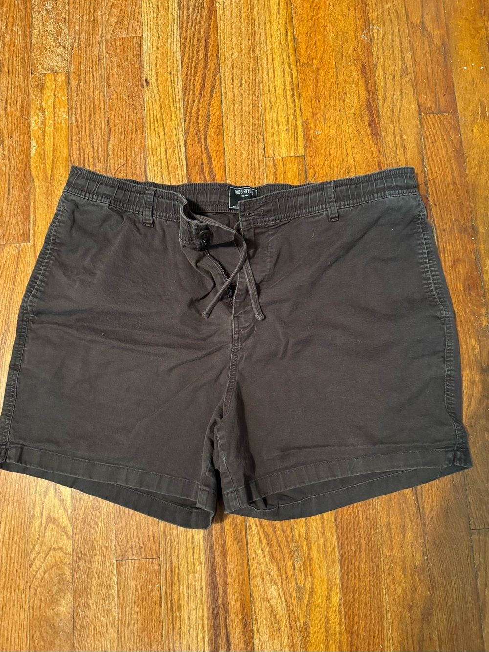 Todd Snyder 5” Cotton Brown Shorts XXL